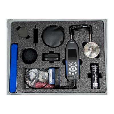 audiometric calibration system including 831c, 831c-aud, amc493c, aec100, 377a15 1 in. microphone, adp008a, cal250, ccs055 case and related accessories